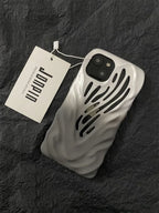 Titanium Gray Wind Hollowed iPhone Cases - Viexta