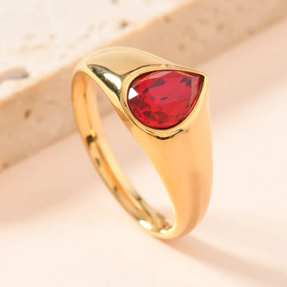 Light Luxury Titanium Steel Ring - Viexta