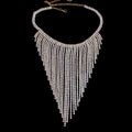 exaggerated-new-diamond-studded-clavicle-chain - Viexta