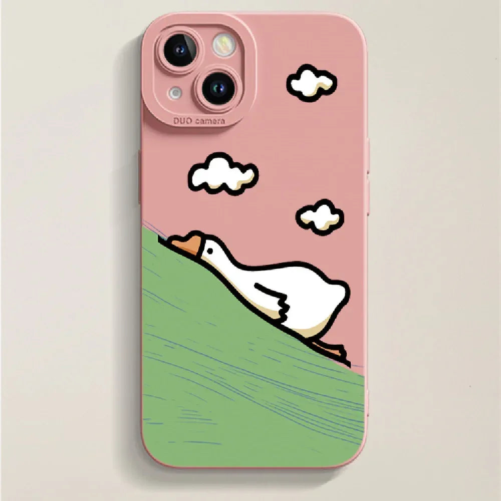 Liquid Duck Silicone iPhone Case - Viexta