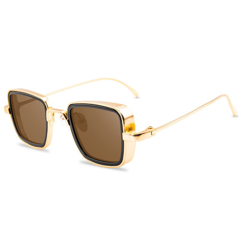 Retro Fat Edge Square Trendy Sunglasses