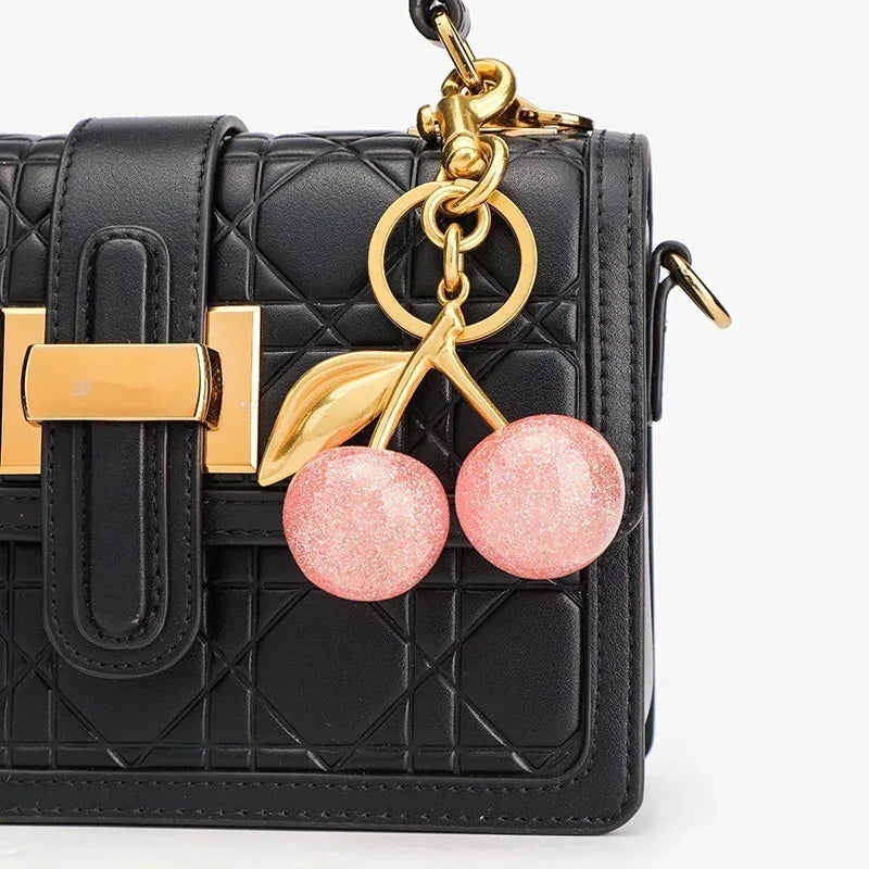 cherry-fashion-exquisite-car-key-handbag-pendant - Viexta