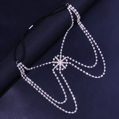 Shiny Snowflake Leg Chain