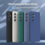 Anti-fall Silicone Transparent Lens Samsung Case - Viexta