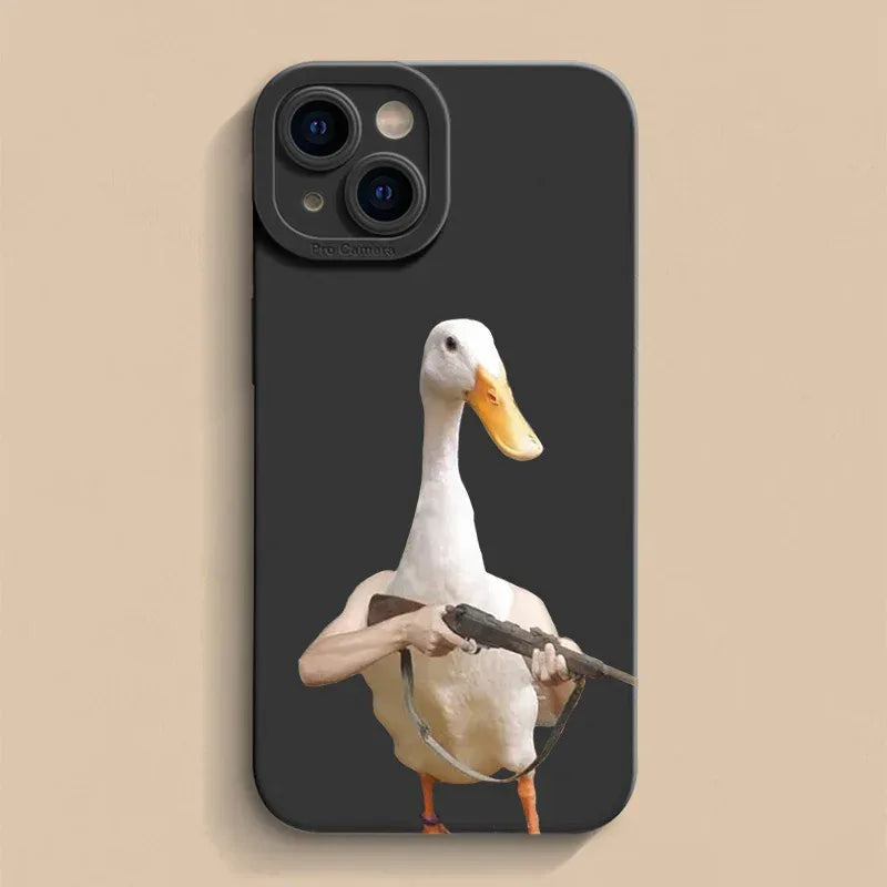Anti-fall Funny Duck iPhone Case - Viexta