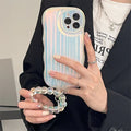 Laser Wave Silicone Phone Case For IPhone - Viexta