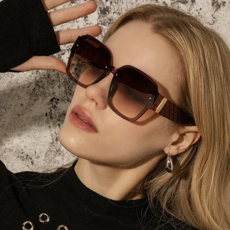 New Trend Square Rice Nail Sunglasses - Viexta