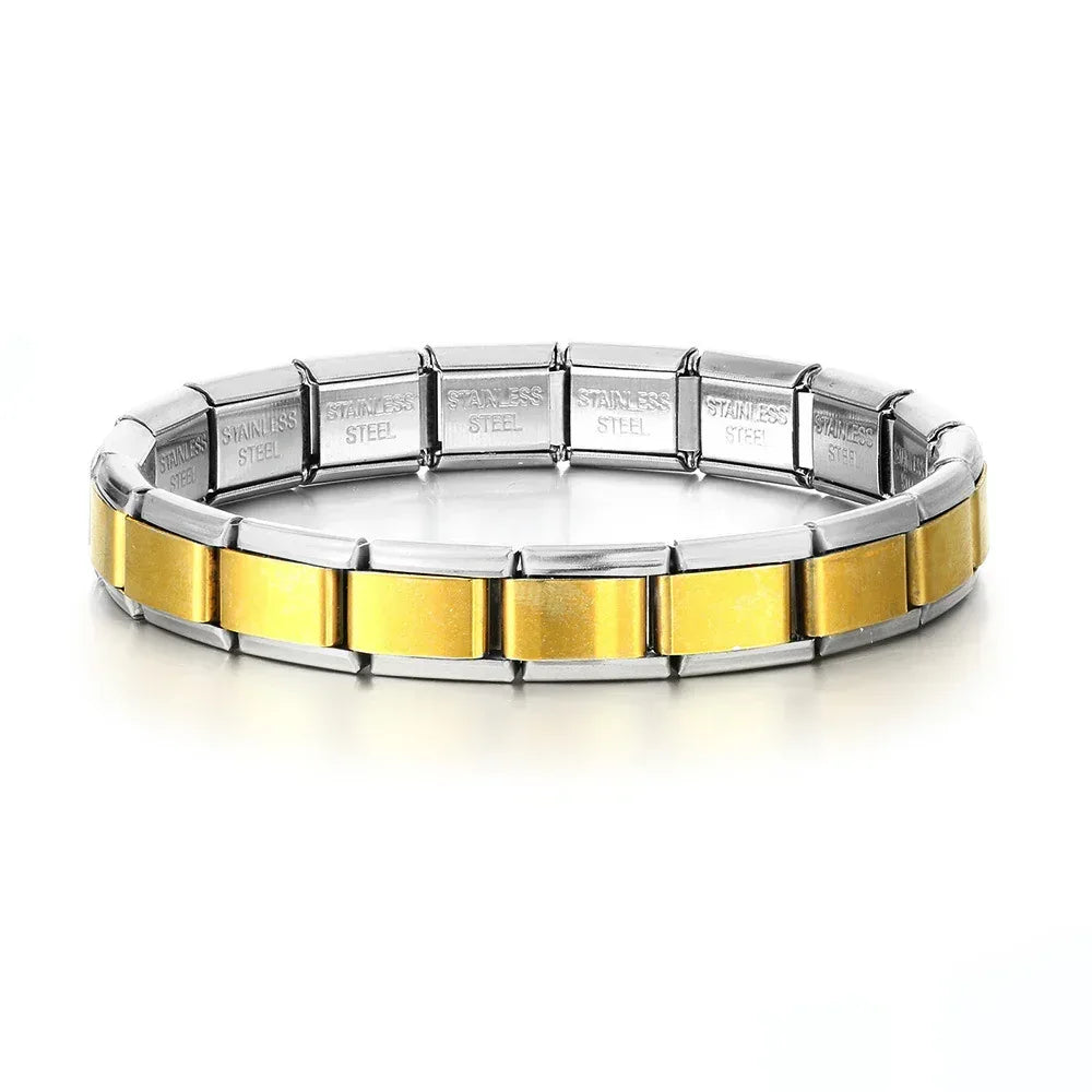 titanium-steel-vacuum-real-gold-ip-plating-watch-band-chain - Viexta