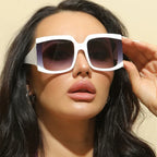 Square Large Frame Sunglasses - Viexta
