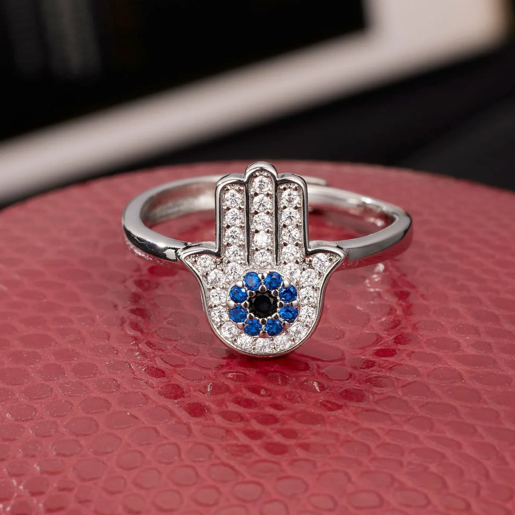 Micro-inlaid Open Ring - Viexta
