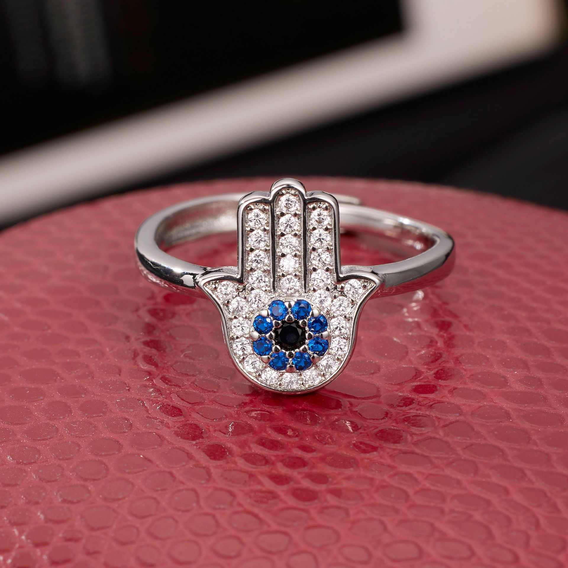 Micro-inlaid Open Ring