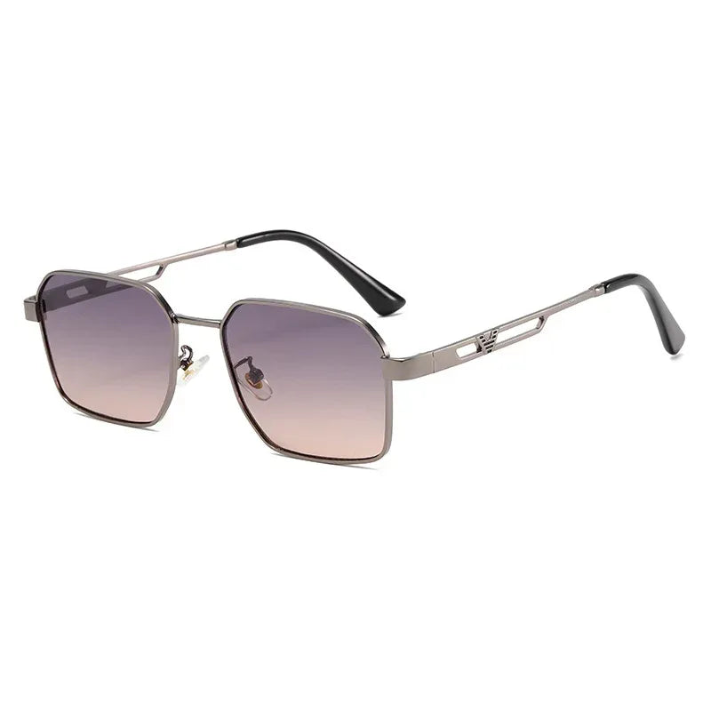 Metal Square-frame Shades For Sun Protection - Viexta