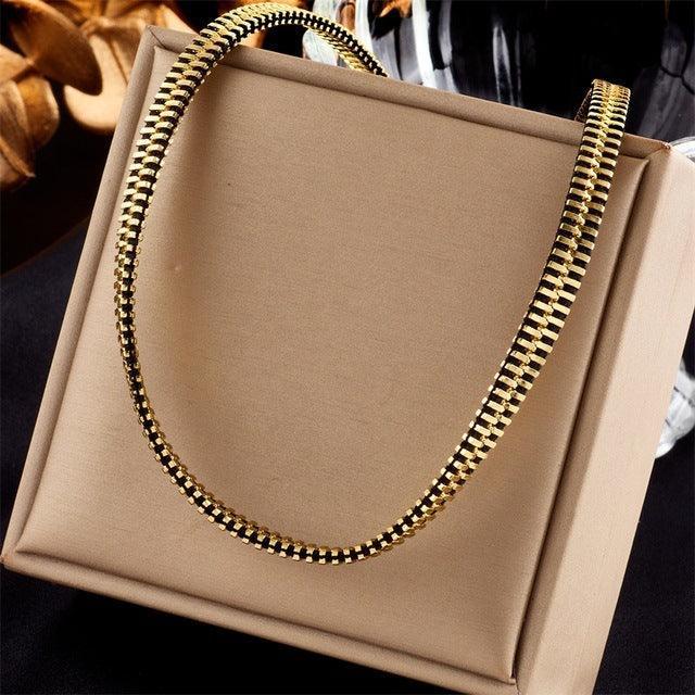 316L Stainless Steel Beaded Necklace - Viexta