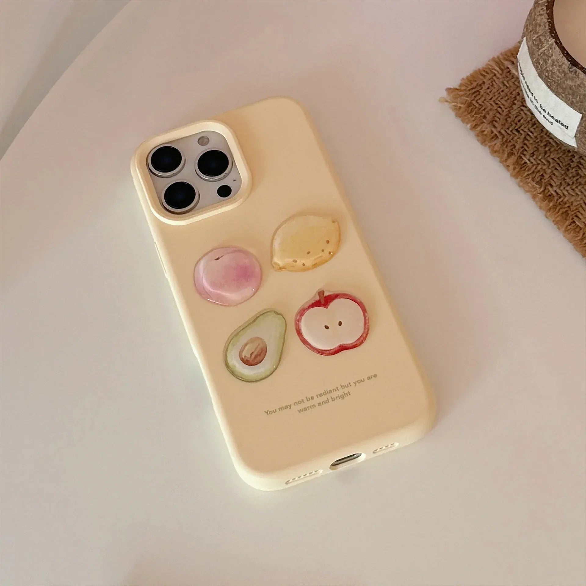 Graffiti 3D Oil Painting Fruit iPhone Case - Viexta