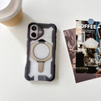 Drop-resistant Magnetic Suction With Bracket iPhone Case