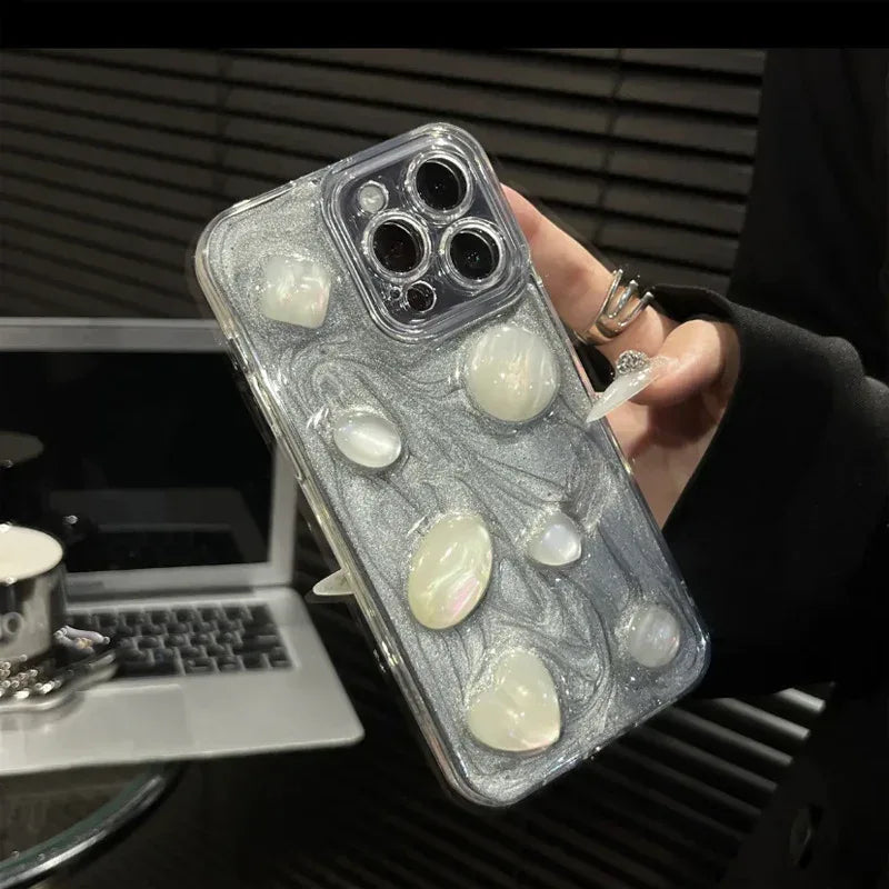 Cement Gray Mirror iPhone Case - Viexta