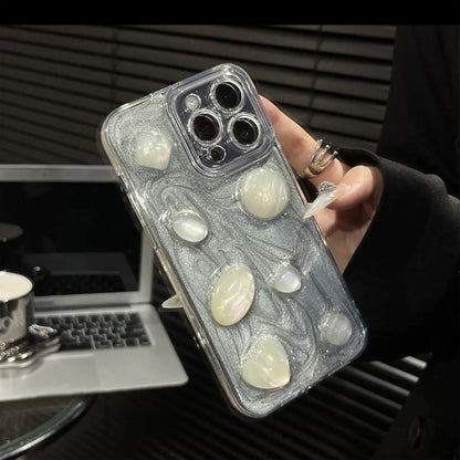 Cement Gray Mirror iPhone Case