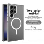 Dual-tone Soft-touch Magnetic Samsung Case - Viexta