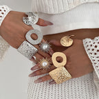 twin-pleated-square-ring - Viexta