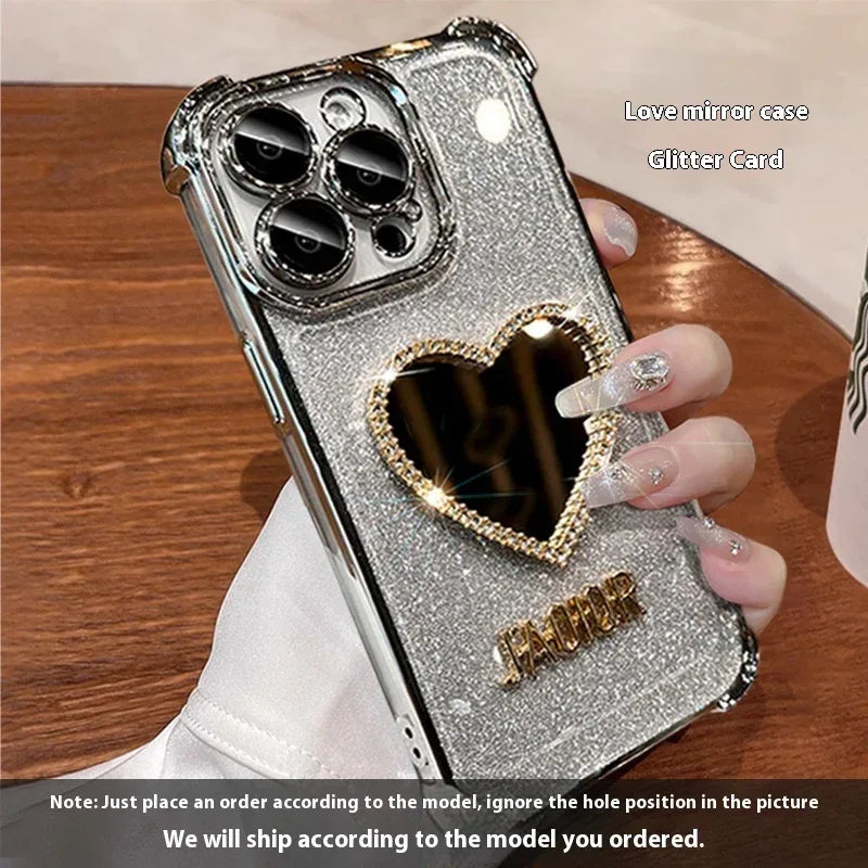 Drop-resistant Mirror Luxury iPhone case - Viexta