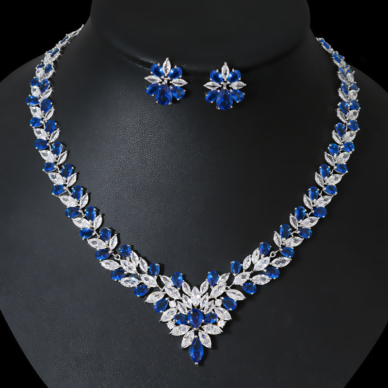 bride-zircon-diamond-necklace-earring-set
