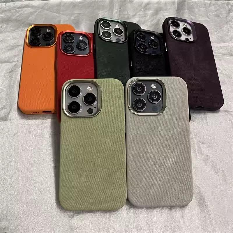flannel-fiber-cloth-pattern-iphone-case - Viexta