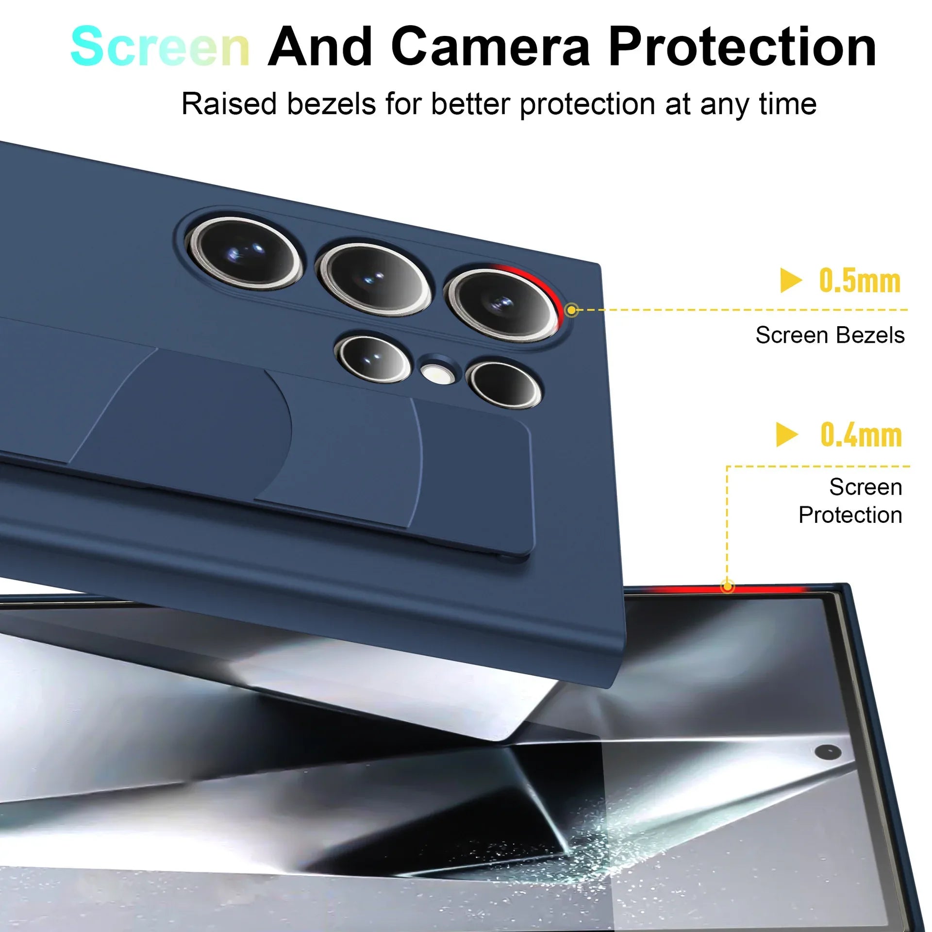 Transparent Frosted Samsung Case - Viexta