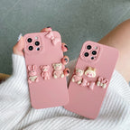 Three-dimensional Bear iPhone Case - Viexta