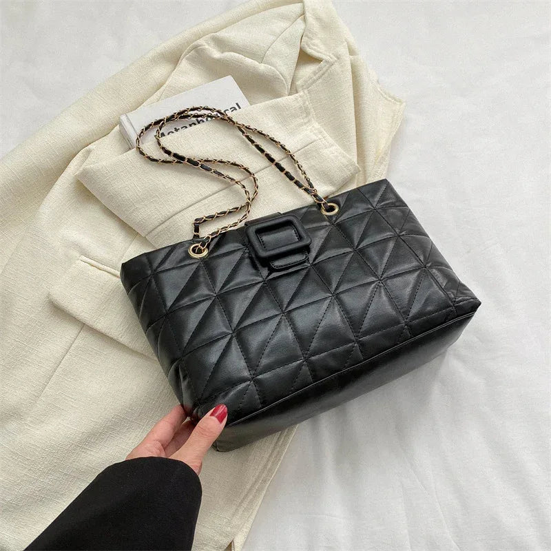 New Trendy Chic Chanel-style Rhombus Bag - Viexta