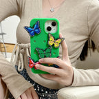 Colorized Butterfly Silicone iPhone Case - Viexta