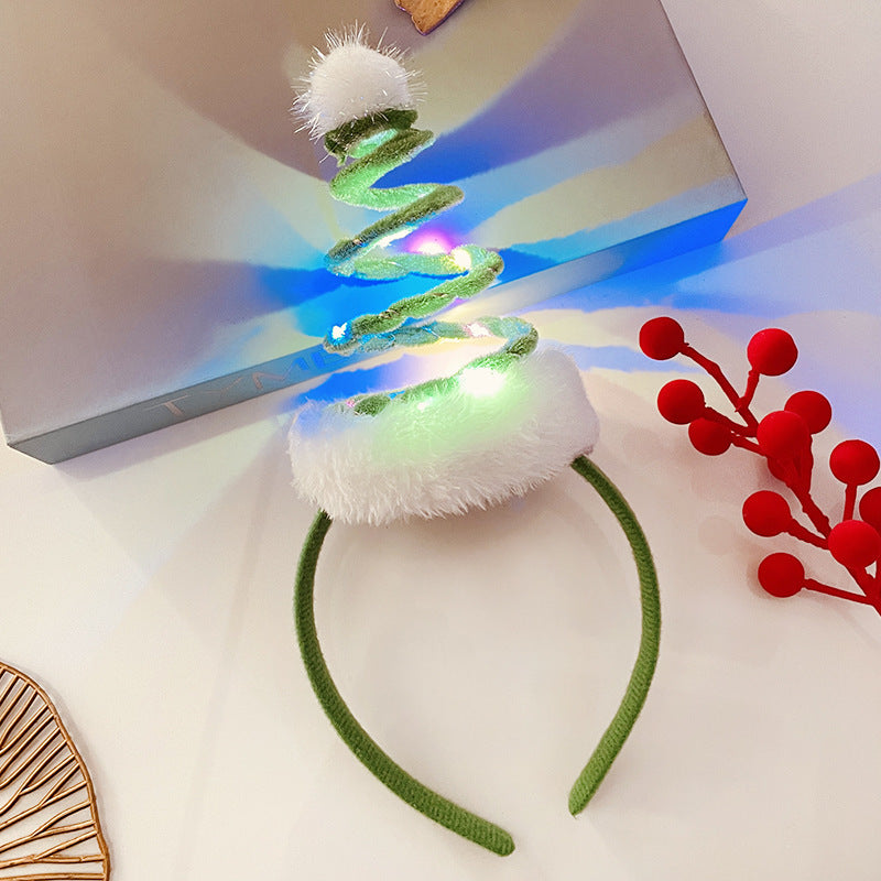 Christmas With Light Headband Snowflake