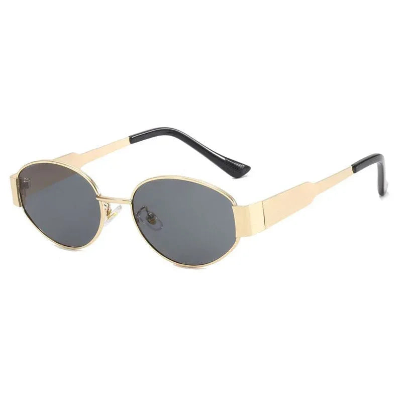 American Personalized Oval Metal Sunglasses - Viexta