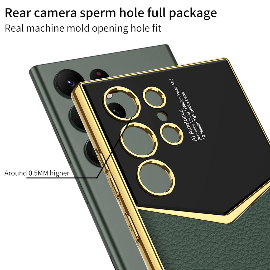 Ultra Thin Anti Drop Carbon Fiber Samsung Case - Viexta