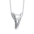 Classy Pendant Letter Necklace - Viexta