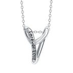 Classy Pendant Letter Necklace - Viexta