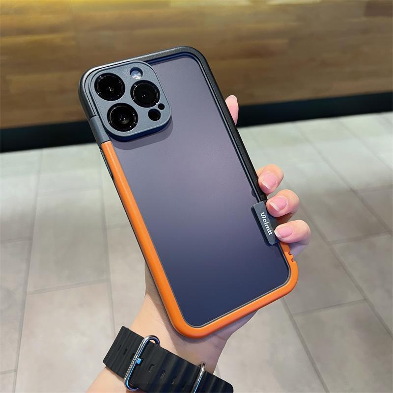 Contrast Color Cooling Soft iPhone Case