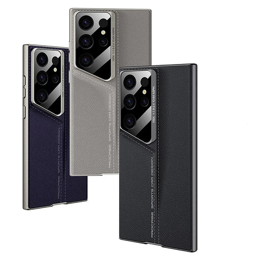 blade-plain-leather-samsung-protective-case - Viexta