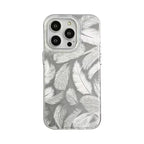 Feather Pattern Gradient iPhone Case - Viexta
