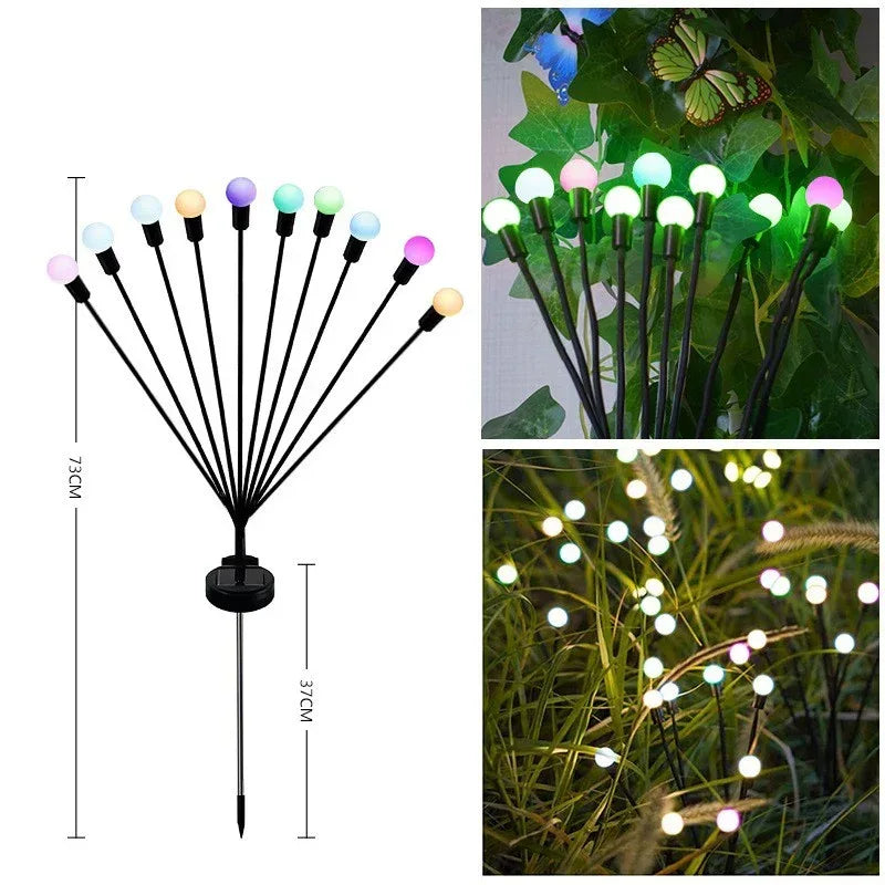 LED Pneumatic Firefly Ground Plug-in Lamp - Viexta