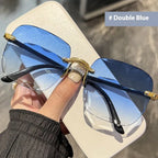 frameless-trimming-internet-famous-sunglasses - Viexta