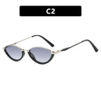 Metal Sun Protection Plain Sun Glasses - Viexta
