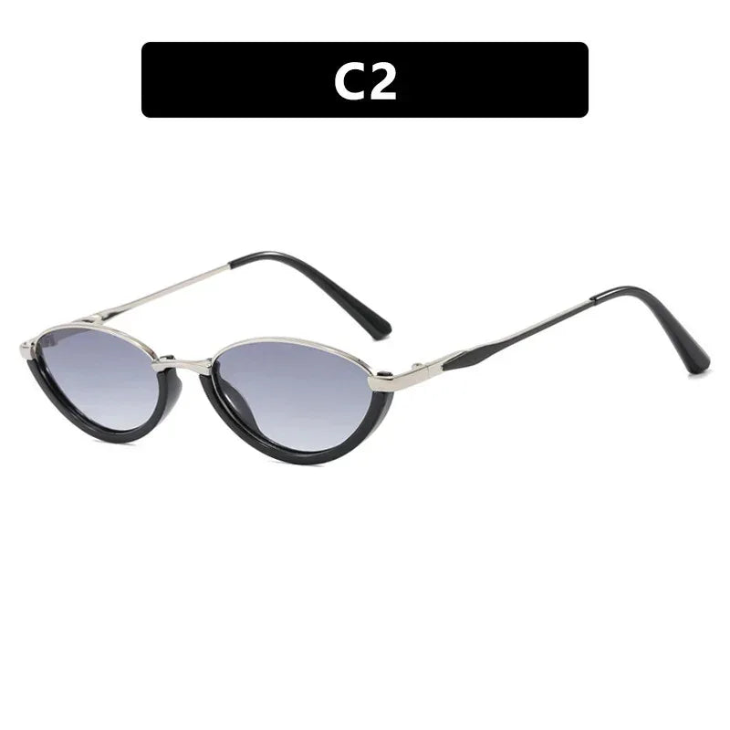 Metal Sun Protection Plain Sun Glasses - Viexta