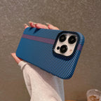 Carbon Fiber Grain Frosted iPhone Case - Viexta