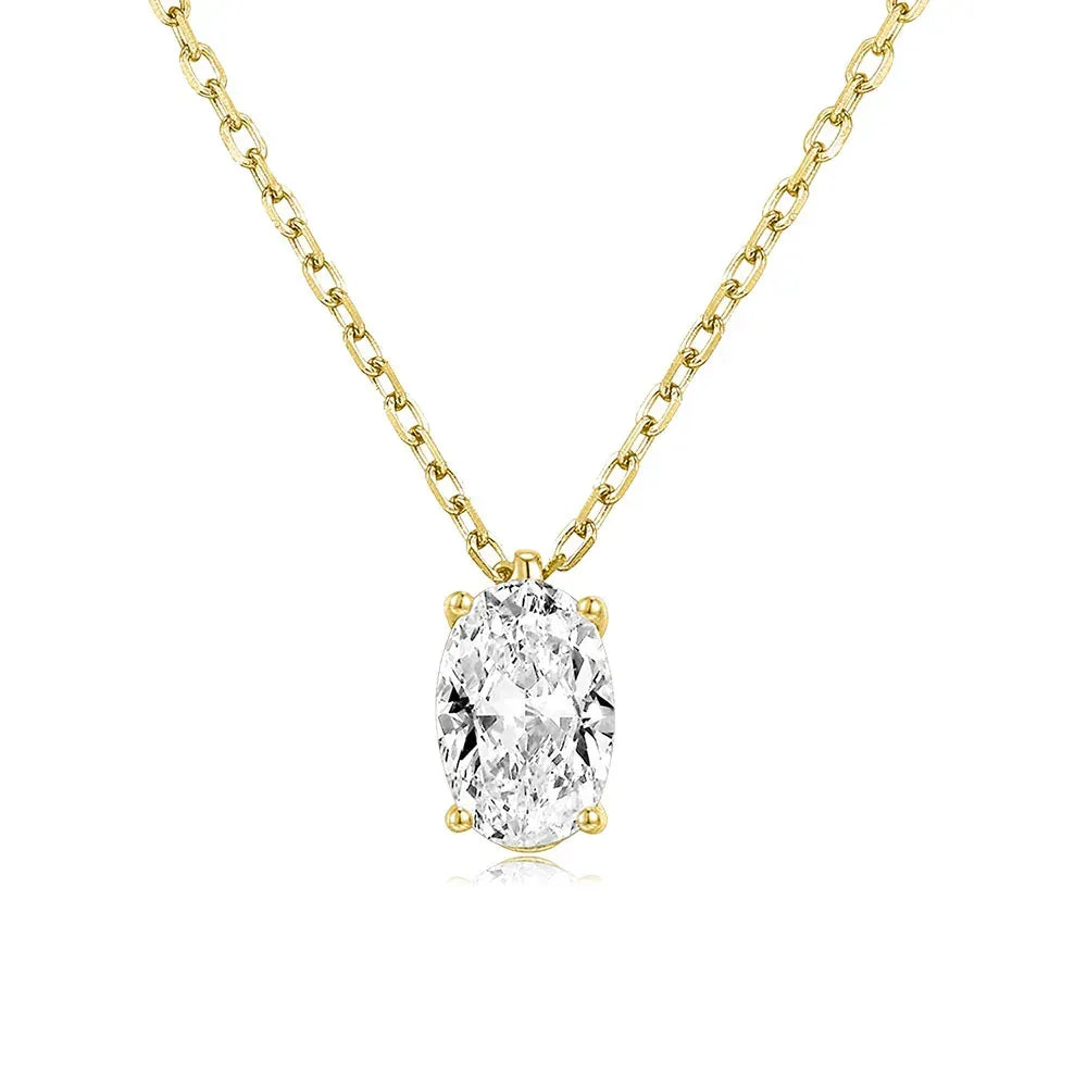 Zircon Micro-inlaid Necklace - Viexta