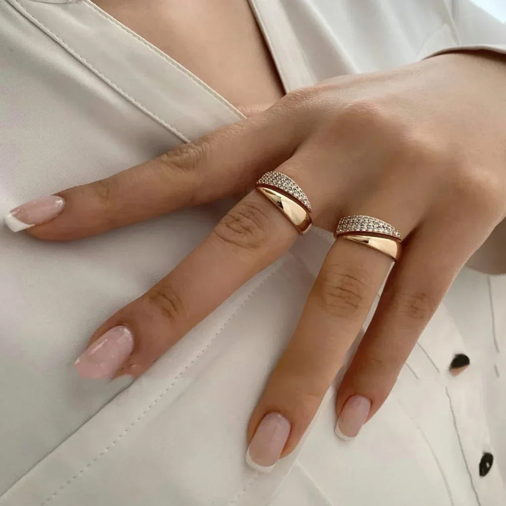 Butterfly Personality Multi-layer Ring - Viexta