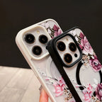 magnetic-acrylic-flower-iphone-case - Viexta