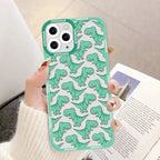 Flower All-inclusive Silicone Transparent iPhone Case - Viexta