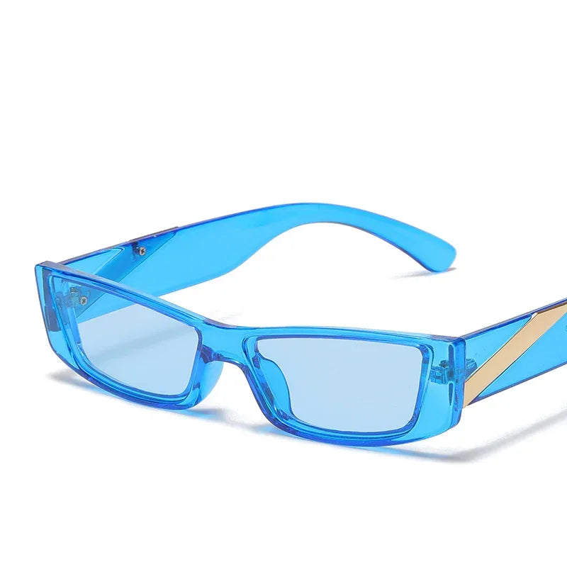 Square Hip-hop Street Beat Retro Sunglasses - Viexta