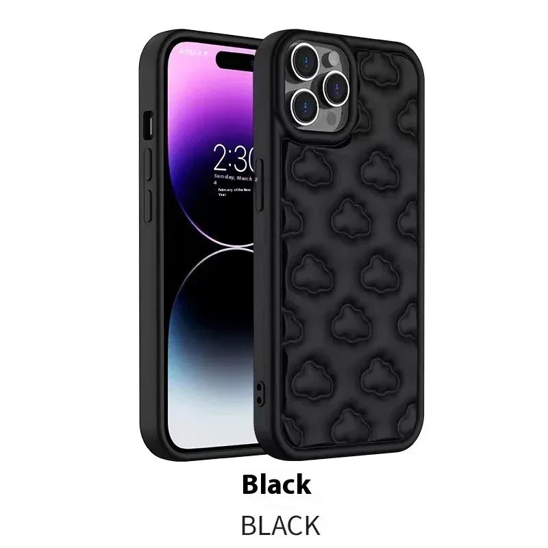 Three-dimensional Cloud iPhone Case - Viexta