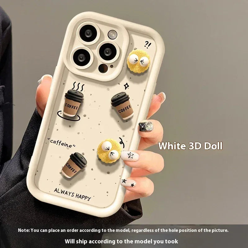 Cute Briquette Biscuit Drop-resistant Soft IPhone Case - Viexta